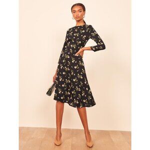 Reformation Moon Dress – Rosalee Floral – Size 4